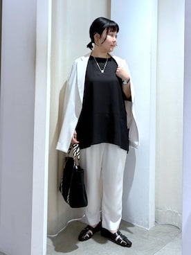 「Elura（エルーラ）のアイテム」を使った、yamapii3さん（レディース・150cm）の春コーディネート