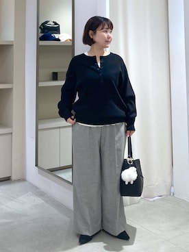 「アイテム（タンクトップ）」を使った、yamapii3さん（レディース・150cm・30代）の秋コーディネート