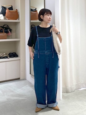 「アイテム（ニット/セーター）」を使った、yamapii3さん（レディース・150cm・30代）の夏コーディネート