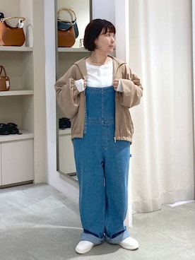 「アイテム（オールインワン・サロペット）」を使った、yamapii3さん（レディース・150cm・30代）の夏コーディネート