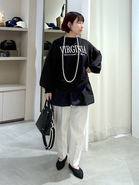 「アイテム（タンクトップ）」を使った、yamapii3さん（レディース・150cm・30代）の冬コーディネート