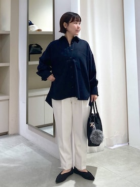 「アイテム（タンクトップ）」を使った、yamapii3さん（レディース・150cm）の秋コーディネート