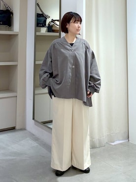 「アイテム（タンクトップ）」を使った、yamapii3さん（レディース・150cm）の冬コーディネート