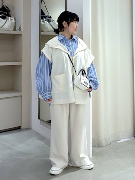 「Elura（エルーラ）のアイテム」を使った、yamapii3さん（レディース・150cm）の春コーディネート