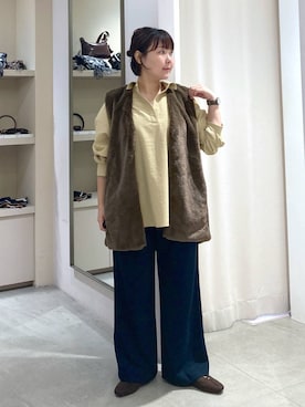 「アイテム（その他アウター）」を使った、yamapii3さん（レディース・150cm・30代）の秋コーディネート