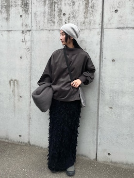 「select MOCA（セレクトモカ）のアイテム（帽子）」を使った、momokaさん（レディース・158cm）の秋コーディネート