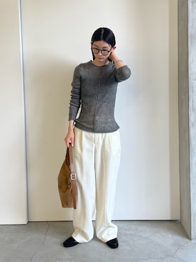 「アイテム（サングラス）」を使った、momokaさん（レディース・158cm）の夏コーディネート