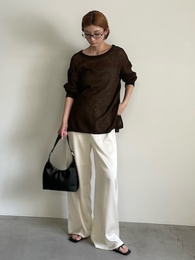 momokaさん（レディース・158cm）の春コーディネート