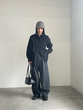 「select MOCA by son（セレクトモカバイソン）のアイテム（パンツ）」を使った、momokaさん（レディース・158cm）の春コーディネート