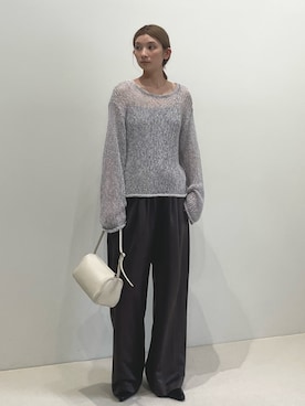 「select MOCA（セレクトモカ）のアイテム（ハンドバッグ）」を使った、momokaさん（レディース・158cm）の春コーディネート