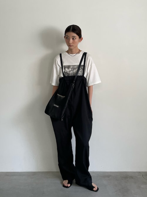 select MOCA Et サロペット オーバーオール 「Et」Tapered overalls