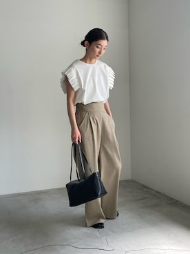 「select MOCA Et（セレクトモカエト）のアイテム」を使った、momokaさん（レディース・158cm）の春コーディネート