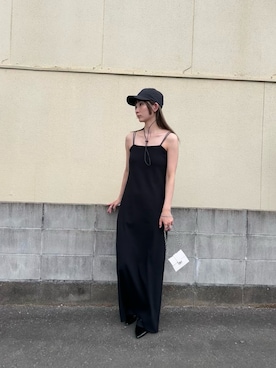 「select MOCA（セレクトモカ）のアイテム（キャップ）」を使った、momokaさん（レディース・158cm）の夏コーディネート