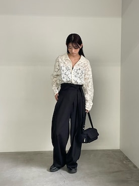 「select MOCA Et（セレクトモカエト）のアイテム」を使った、momokaさん（レディース・158cm）の春コーディネート