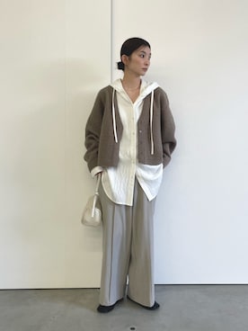 momokaさん（レディース・158cm）の冬コーディネート