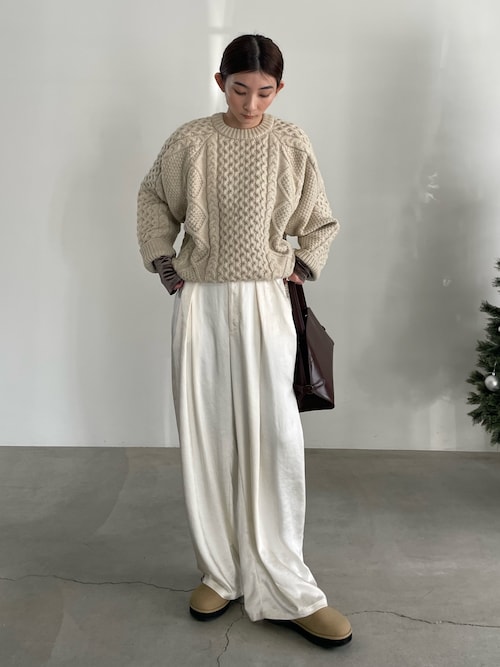 セール】バレエネックベロアトップス（Tシャツ/カットソー）｜select