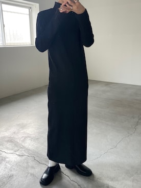 「select MOCA by son（セレクトモカバイソン）のアイテム（ワンピース/ドレス）」を使った、momokaさん（レディース・158cm）の秋コーディネート