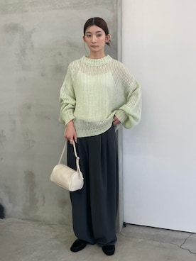 「select MOCA Et（セレクトモカエト）のアイテム」を使った、momokaさん（レディース・158cm）の冬コーディネート