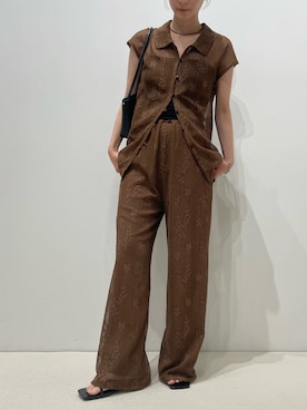 「select MOCA（セレクトモカ）のアイテム（アクセサリー）」を使った、momokaさん（レディース・158cm）の夏コーディネート