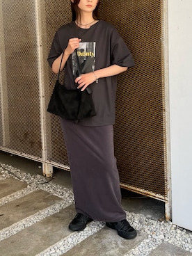 「select MOCA（セレクトモカ）のアイテム」を使った、momokaさん（レディース・158cm）の夏コーディネート