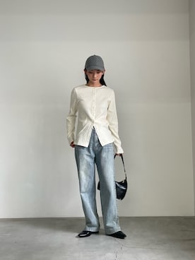 momokaさん（レディース・158cm）の春コーディネート