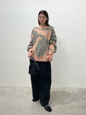 momokaさん（骨格ウェーブ・レディース・158cm）の冬コーディネート