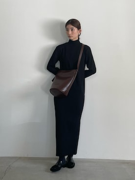 「select MOCA（セレクトモカ）のアイテム（ローファー）」を使った、momokaさん（レディース・158cm）の秋コーディネート