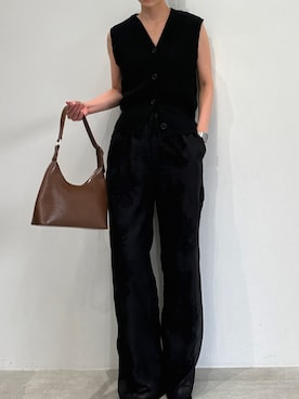 「select MOCA Et（セレクトモカエト）のアイテム」を使った、momokaさん（レディース・158cm）の夏コーディネート