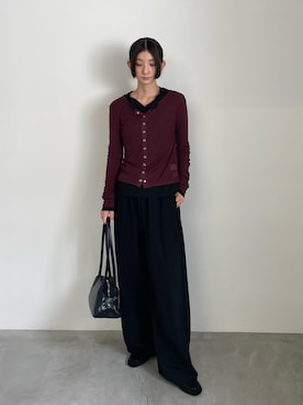 「select MOCA（セレクトモカ）のアイテム」を使った、momokaさん（レディース・158cm）の夏コーディネート