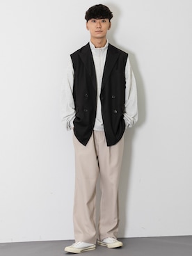 sakasaさん（メンズ・180cm）の秋コーディネート