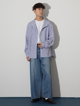 「SENSE OF PLACE by URBAN RESEARCH（センスオブプレイスバイアーバンリサーチ）のアイテム（スリッポン）」を使った、sakasaさん（メンズ・180cm）の秋コーディネート