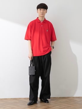 「FUDGEBOYのトラッドスタイル」｜「アイテム（その他）」を使った、sakasaさん（メンズ・180cm）の春コーディネート