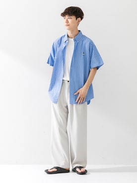 sakasaさん（メンズ・180cm）の夏コーディネート