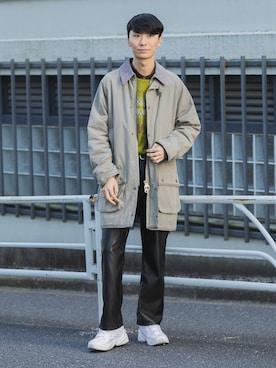 sakasaさん（メンズ・180cm）の冬コーディネート