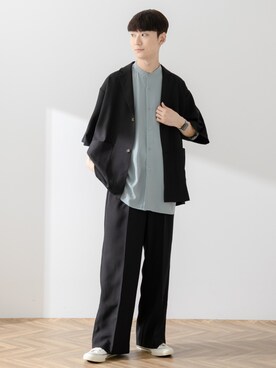 sakasaさん（メンズ・180cm）の夏コーディネート