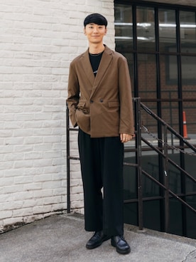 sakasaさん（メンズ・180cm）の秋コーディネート