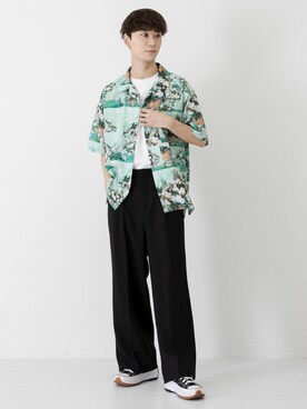 sakasaさん（メンズ・180cm）の夏コーディネート