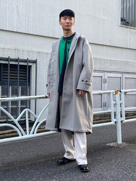 sakasaさん（メンズ・180cm）の冬コーディネート