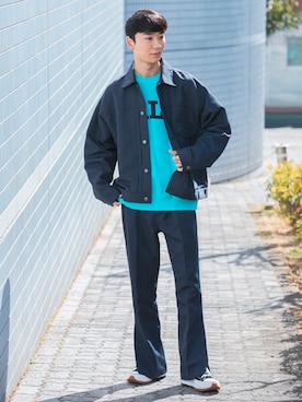 sakasaさん（メンズ・180cm）の春コーディネート