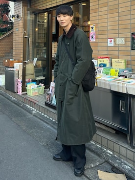 「マイベストコーデ2023」｜「アイテム（その他アウター）」を使った、sakasaさん（メンズ・180cm）の冬コーディネート