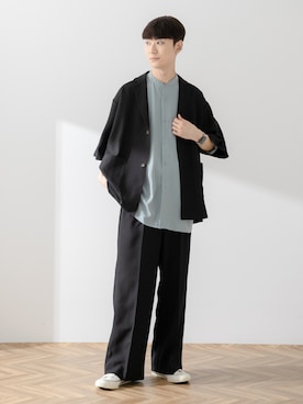 sakasaさん（メンズ・180cm）の夏コーディネート