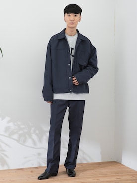 sakasaさん（メンズ・180cm）の春コーディネート