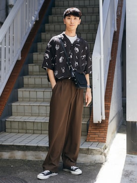 sakasaさん(メンズ・180cm)の夏コーディネート