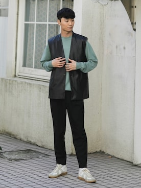 sakasaさん（メンズ・180cm）の秋コーディネート