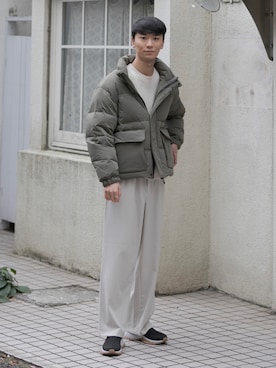 sakasaさん（メンズ・180cm）の冬コーディネート