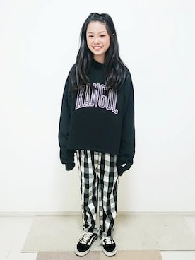 「MPS（エムピーエス）のアイテム」を使った、risa.ronoさん（レディース・158cm）の春コーディネート