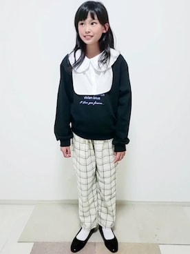 「MPS（エムピーエス）のアイテム」を使った、risa.ronoさん（レディース・158cm）の冬コーディネート