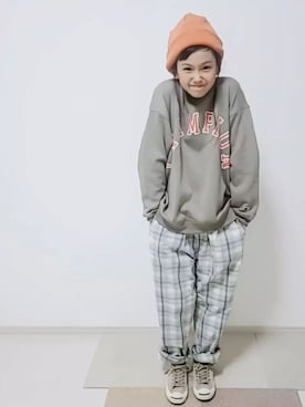 「MPS（エムピーエス）のアイテム」を使った、risa.ronoさん（レディース・158cm）の秋コーディネート