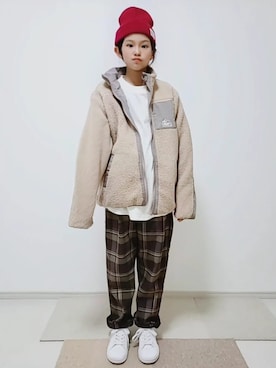 「MPS（エムピーエス）のアイテム」を使った、risa.ronoさん（レディース・158cm）の秋コーディネート