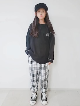 「MPS（エムピーエス）のアイテム」を使った、risa.ronoさん（レディース・158cm）の夏コーディネート